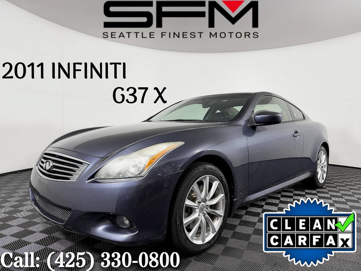 Used 2011 INFINITI G37 x Coupe w/ Premium Pkg AWD/4WD image 1