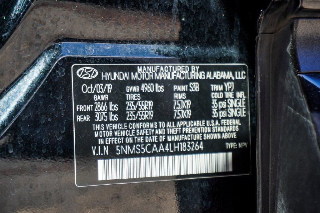 Used 2020 Hyundai Santa Fe Limited image 47