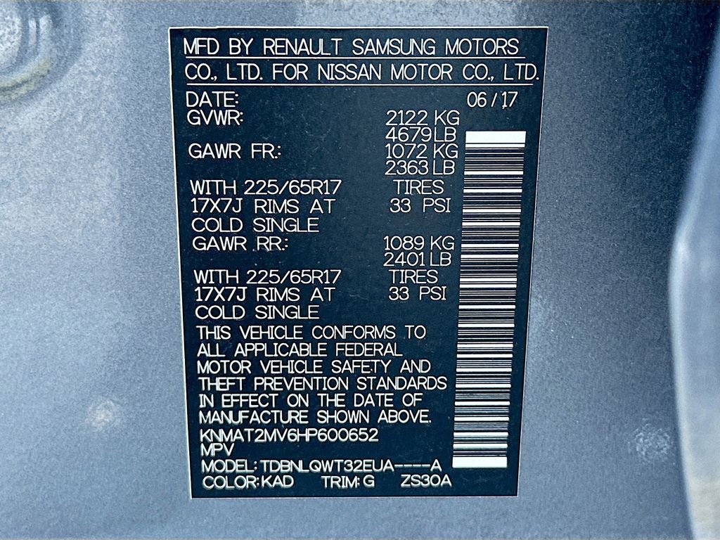 Used 2017 Nissan Rogue SV image 33