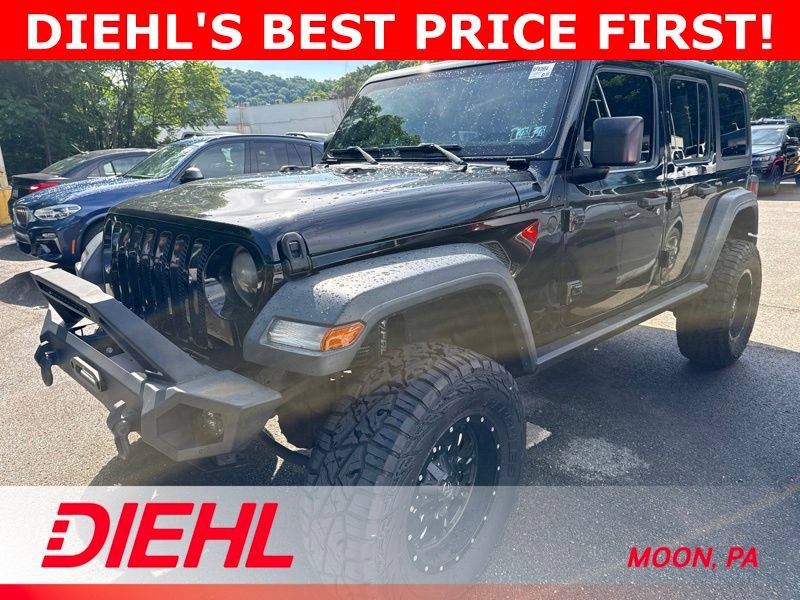 Used 2018 Jeep Wrangler Unlimited Sport S AWD/4WD image 2