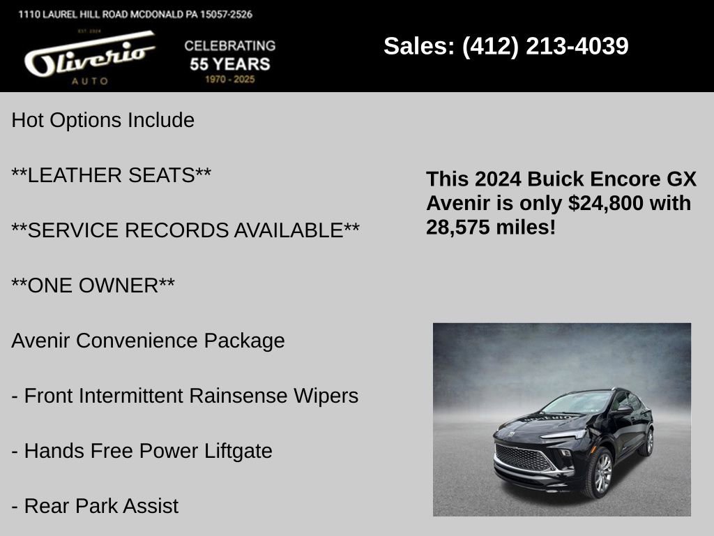 Used 2024 Buick Encore GX Avenir w/ Avenir Convenience Package image 5