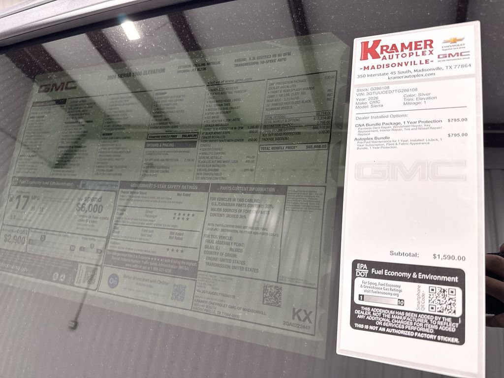 New 2026 GMC Sierra 1500 Elevation image 35