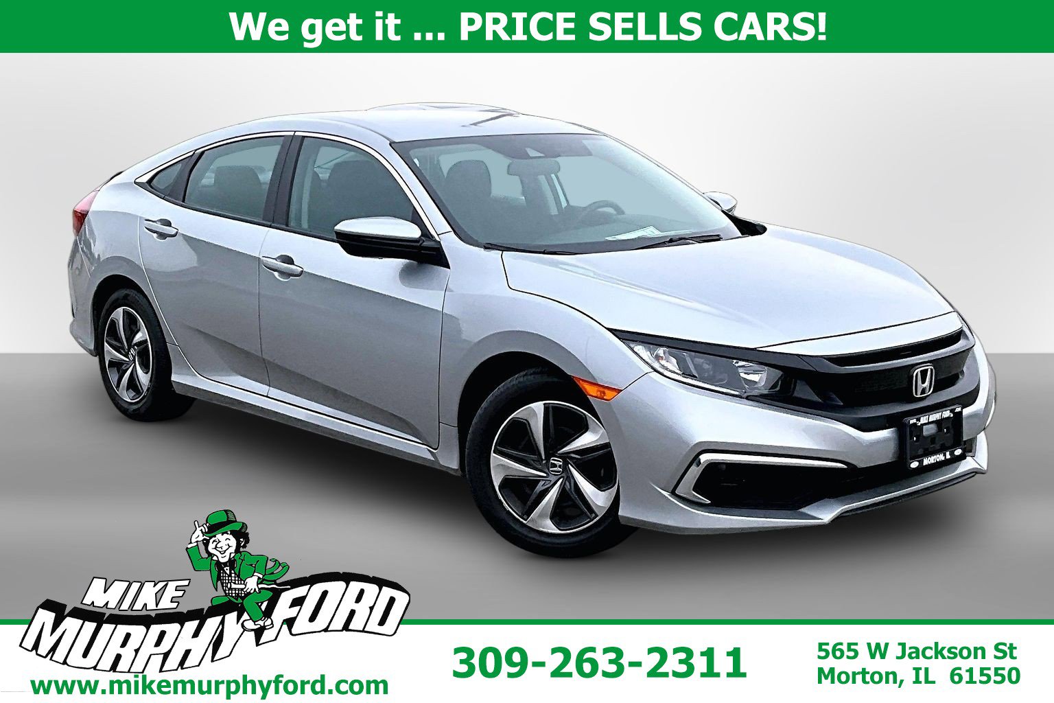 Used 2021 Honda Civic LX image 1