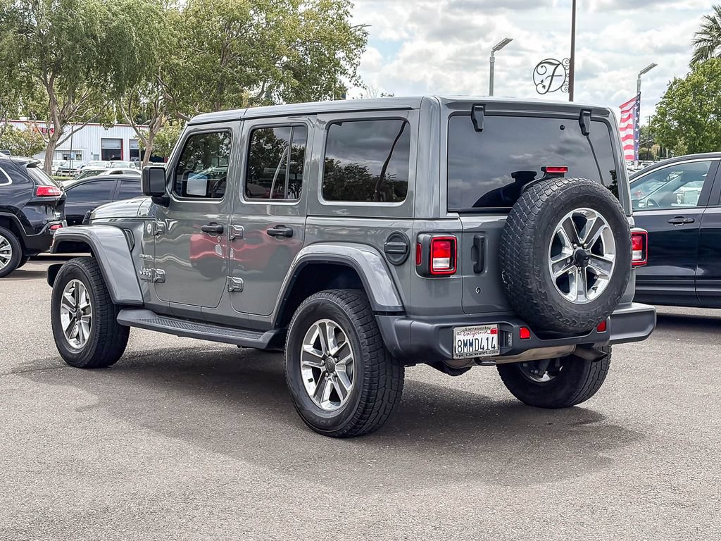 Used 2019 Jeep Wrangler Unlimited Sahara AWD/4WD image 2