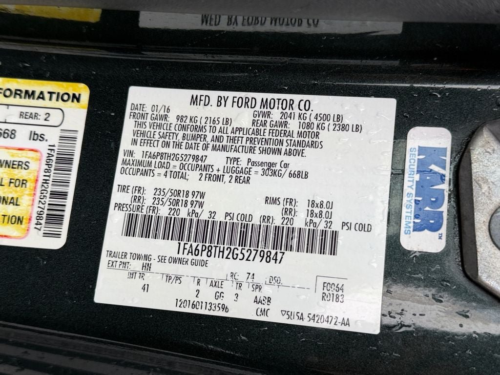 Used 2016 Ford Mustang Premium RWD image 36