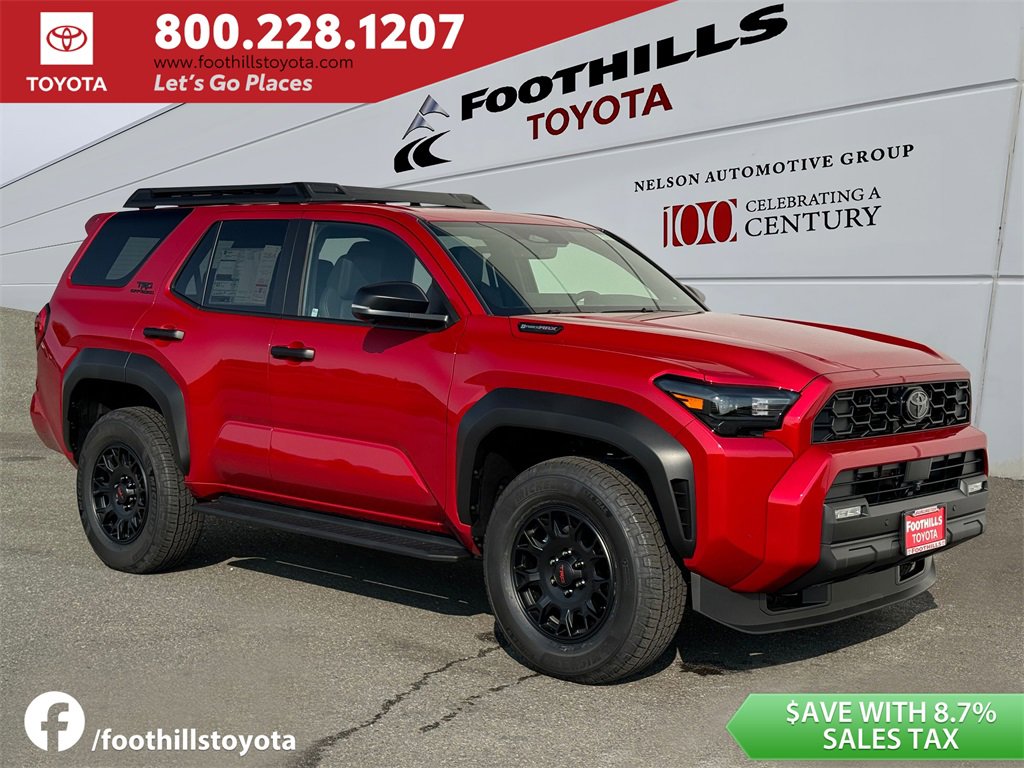 New 2025 Toyota 4Runner TRD Off-Road Premium