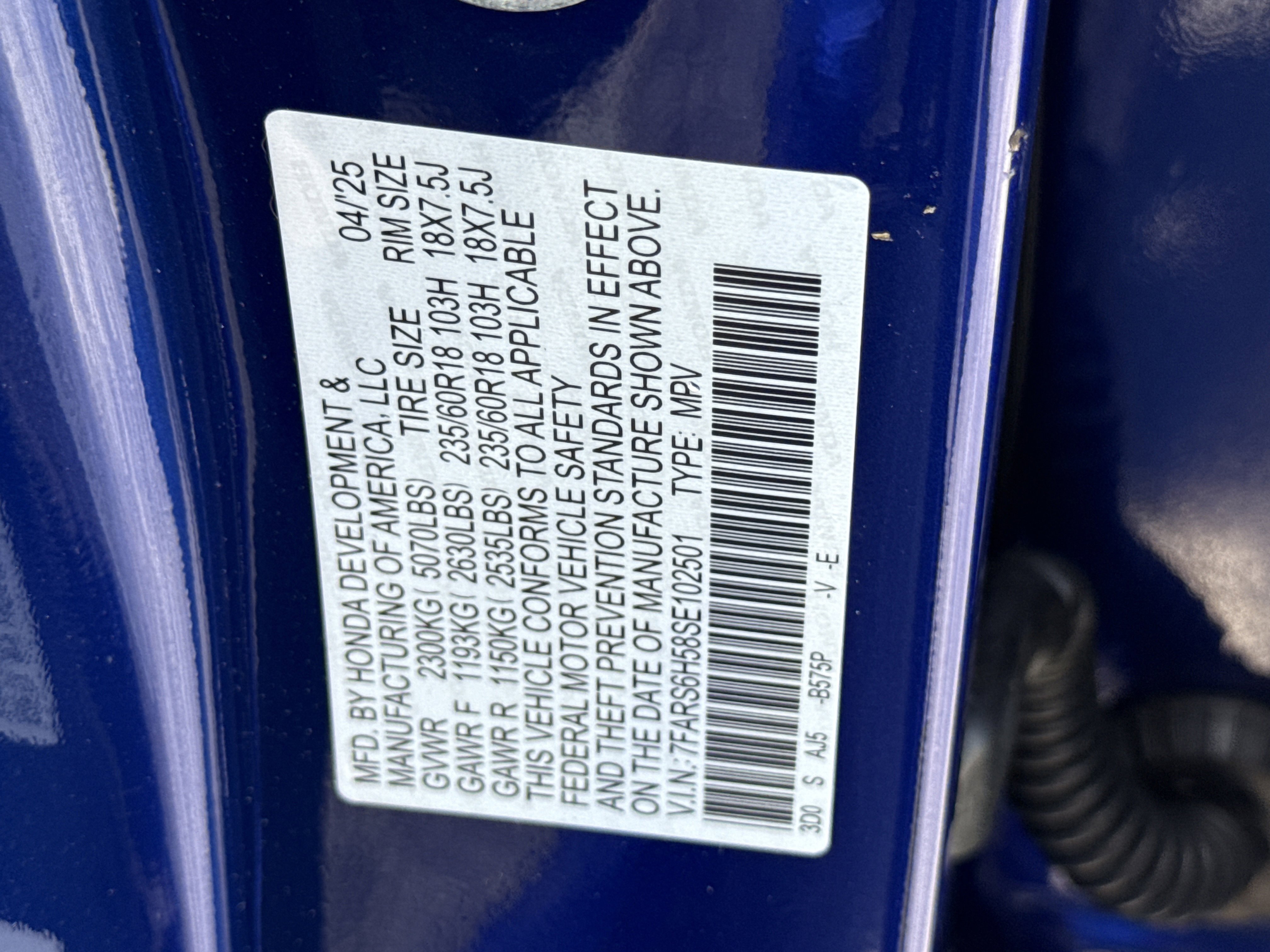 Certified 2025 Honda CR-V Sport image 41