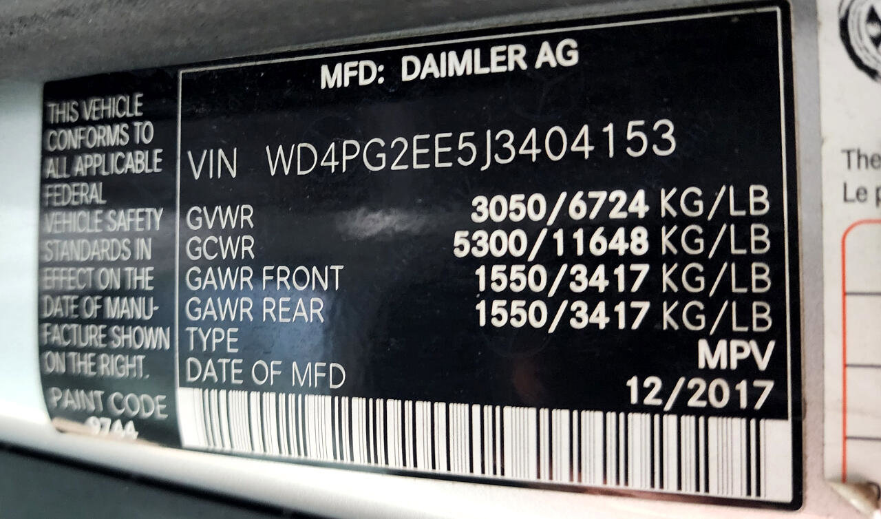 Used 2018 Mercedes-Benz Metris Passenger image 41