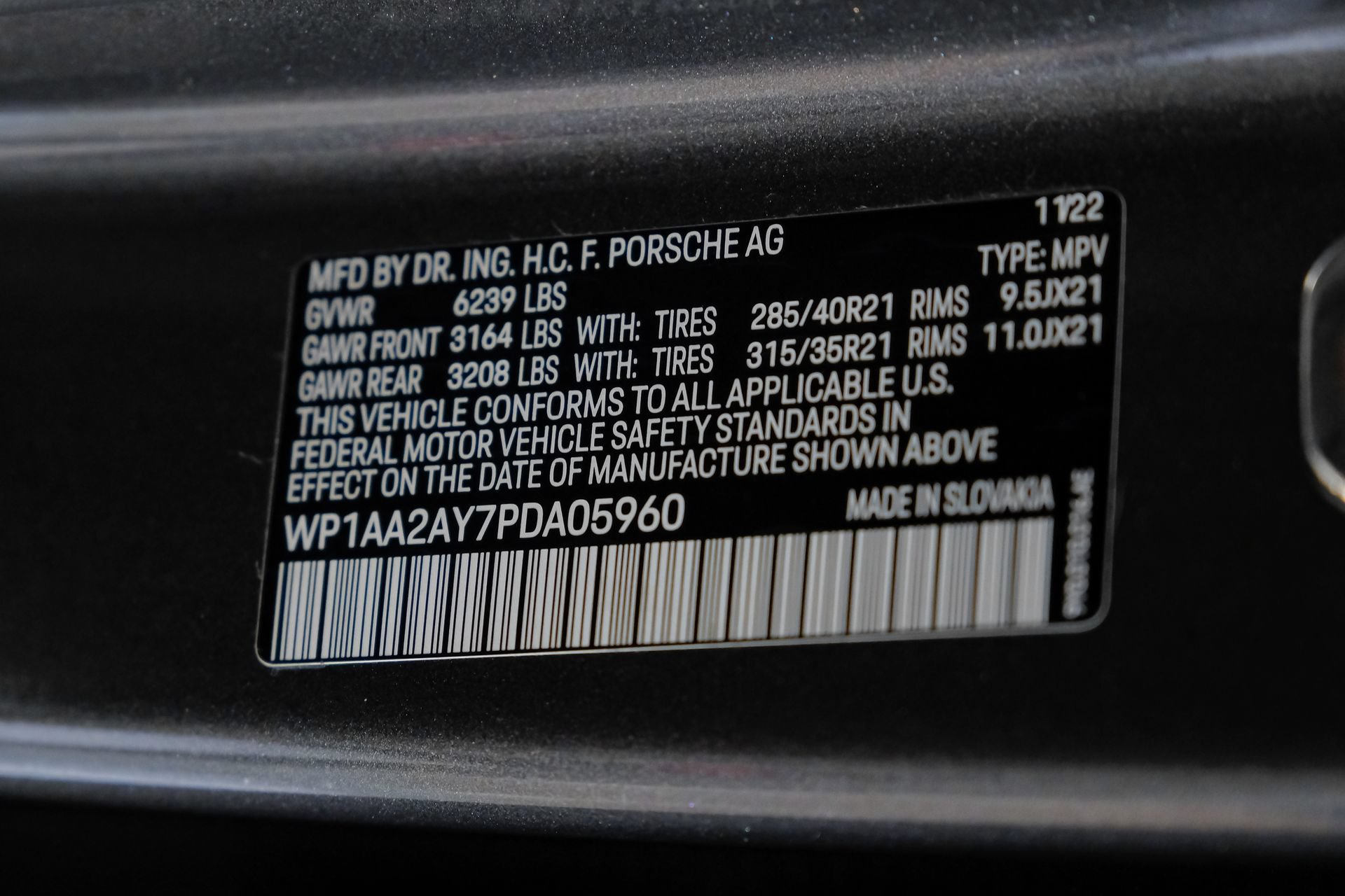 Used 2023 Porsche Cayenne Platinum Edition AWD/4WD image 62