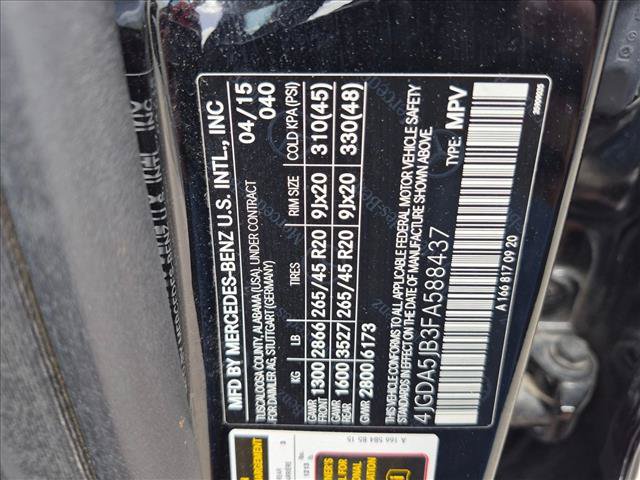 Used 2015 Mercedes-Benz ML 350 2WD image 15