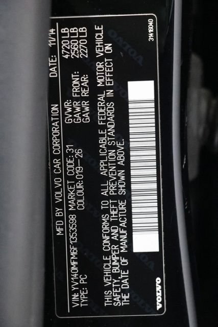 Used 2015 Volvo S60 T5 Platinum w/ Climate Package FWD image 33