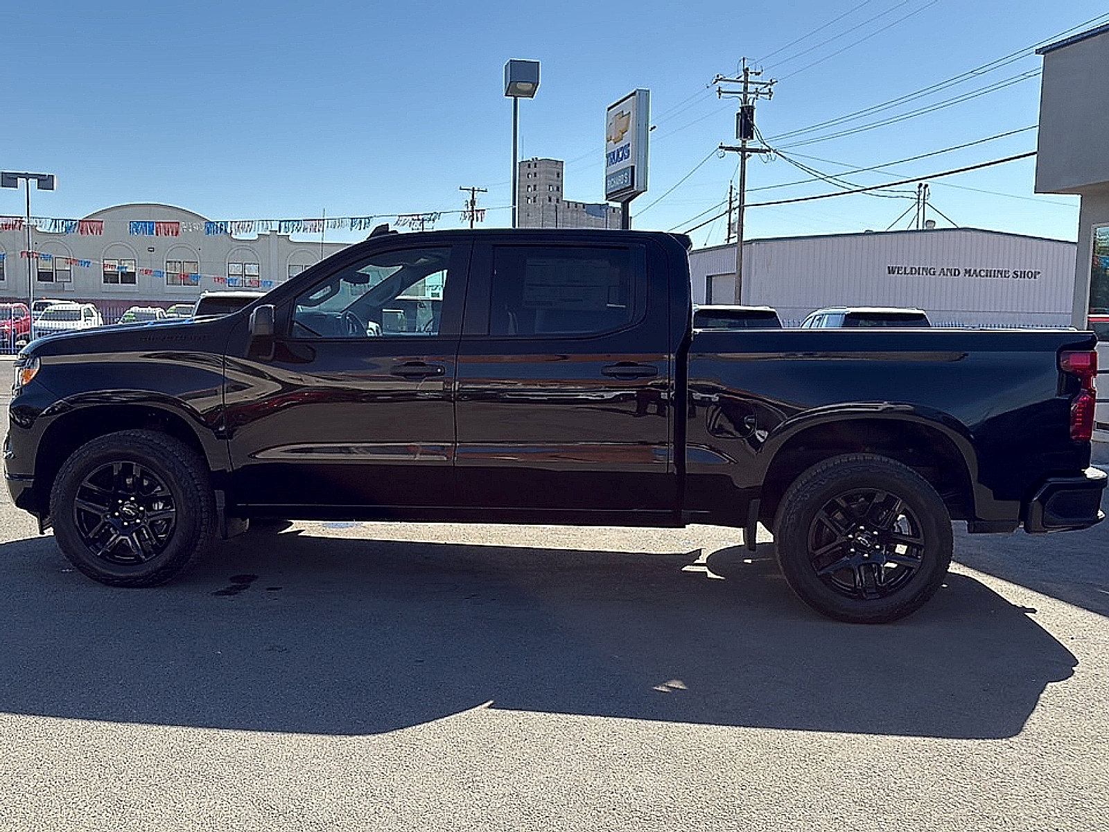New 2026 Chevrolet Silverado 1500 Custom w/ Turbomax Blackout Package RWD image 5