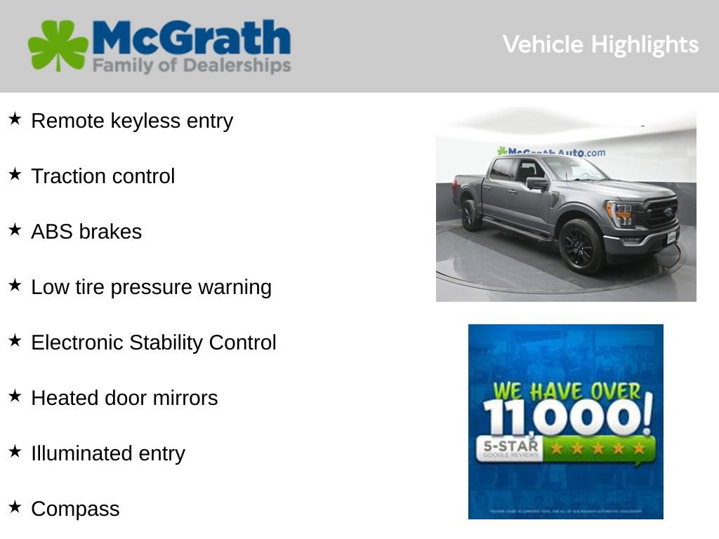 Used 2022 Ford F150 XLT w/ Equipment Group 302A High image 5