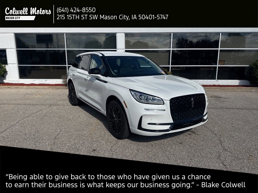 Used 2025 Lincoln Corsair Reserve w/ Jet Appearance Package