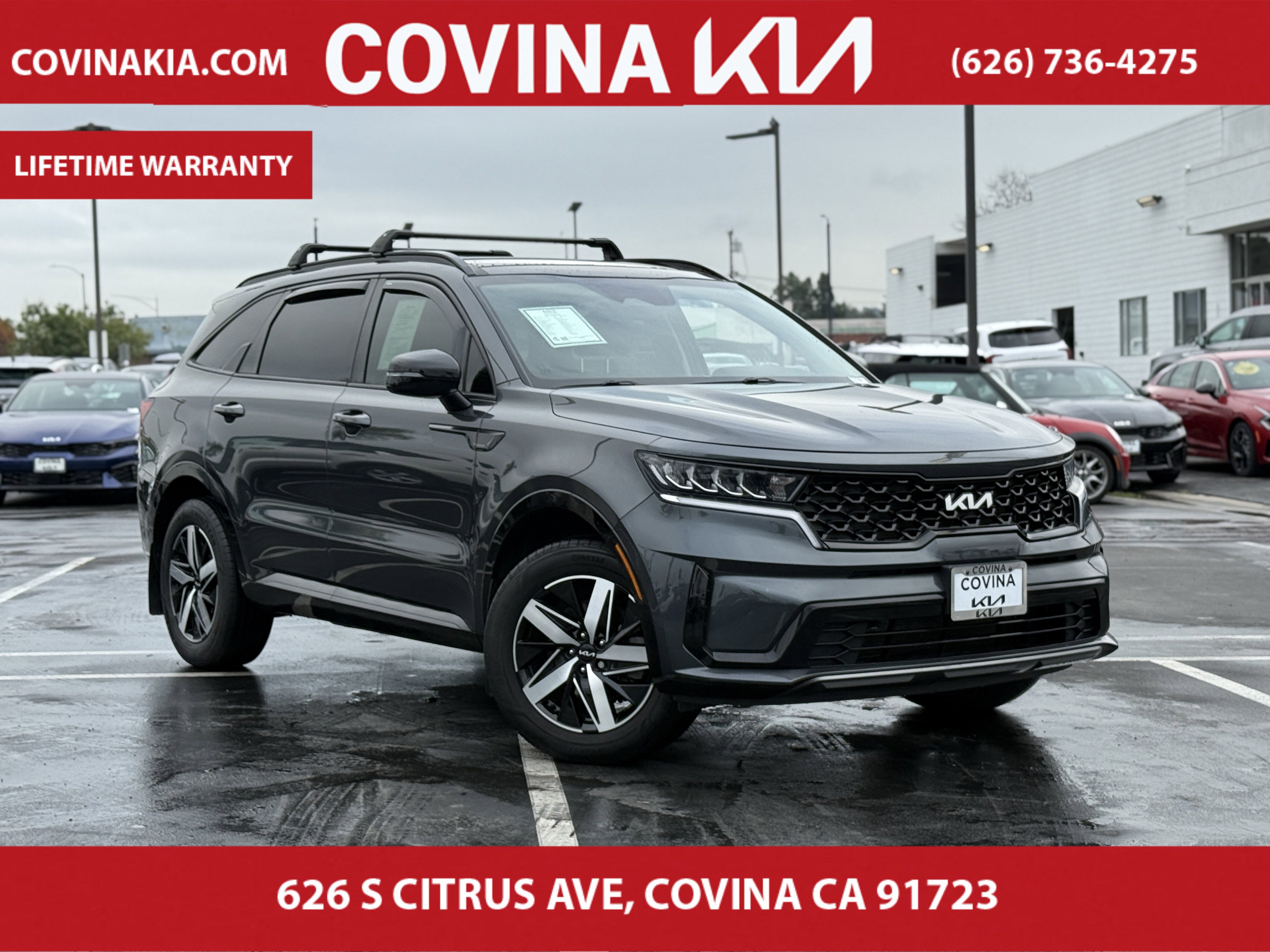 Certified 2022 Kia Sorento S w/ Panoramic Sunroof Package