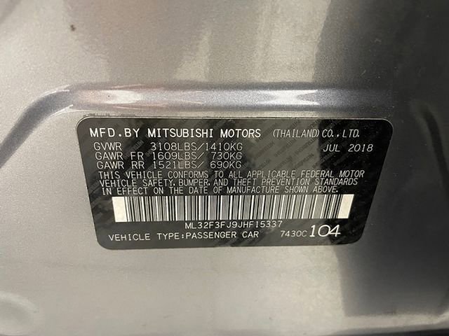 Used 2018 Mitsubishi Mirage G4 ES FWD image 16
