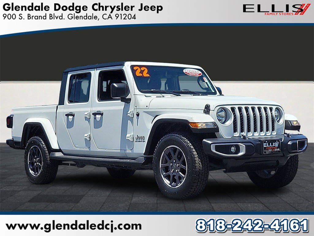 Used 2022 Jeep Gladiator Overland w/ Trailer Tow Package