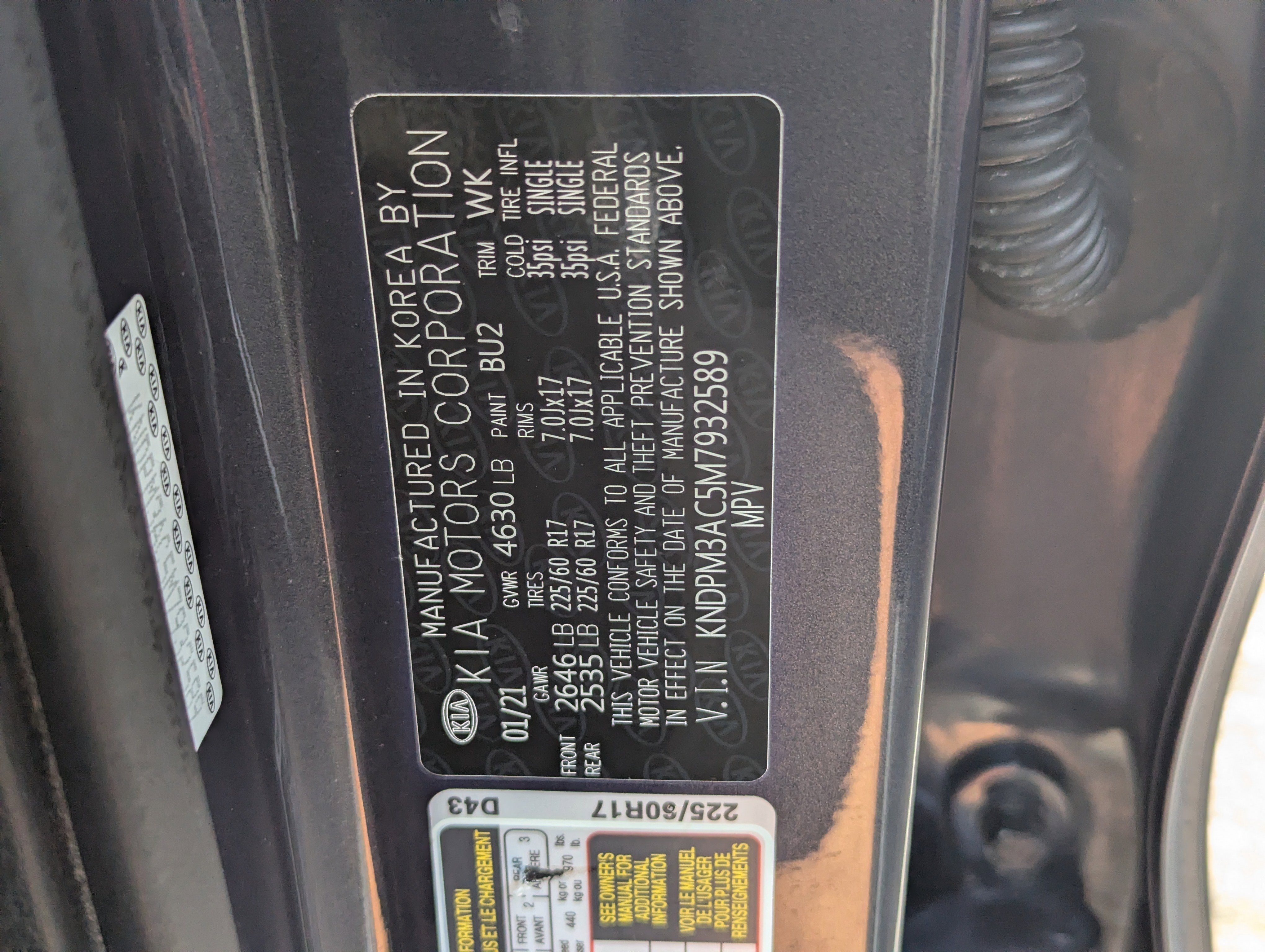 Used 2021 Kia Sportage LX w/ LX Fwd Popular Package image 32