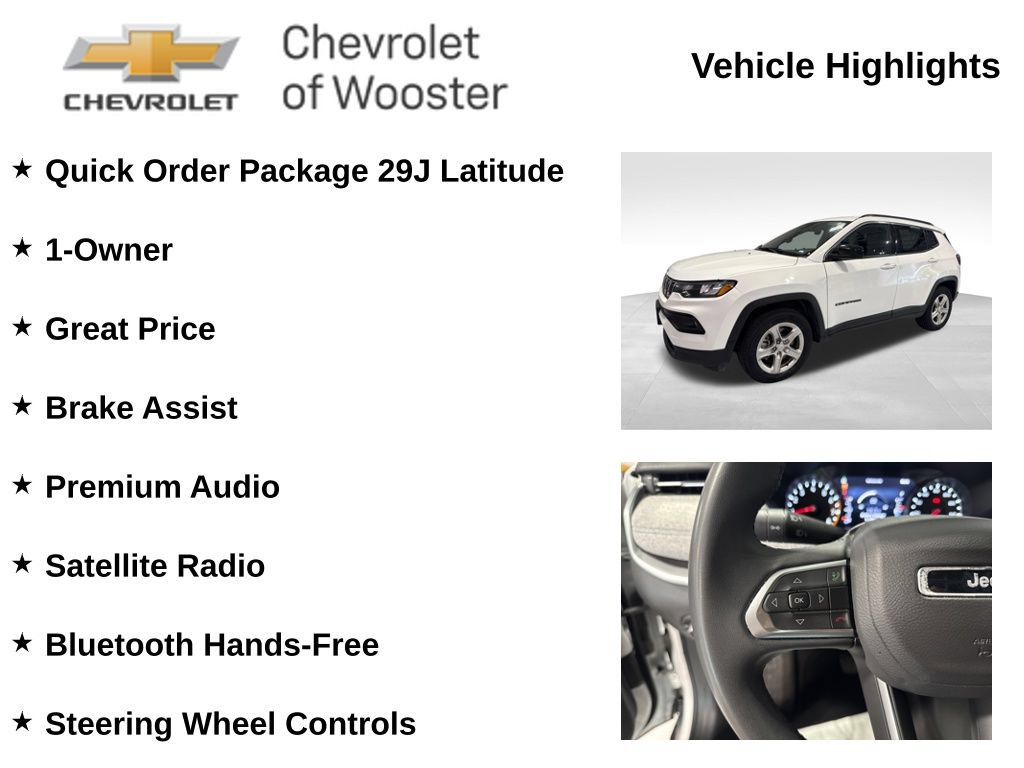 Used 2024 Jeep Compass Latitude AWD/4WD image 2