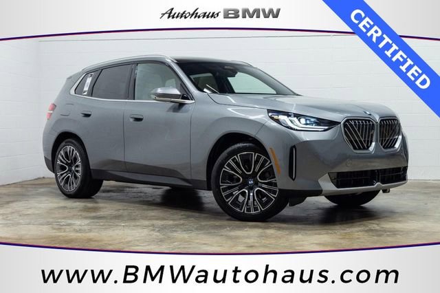 Certified 2025 BMW X3 xDrive30i w/ Premium Package