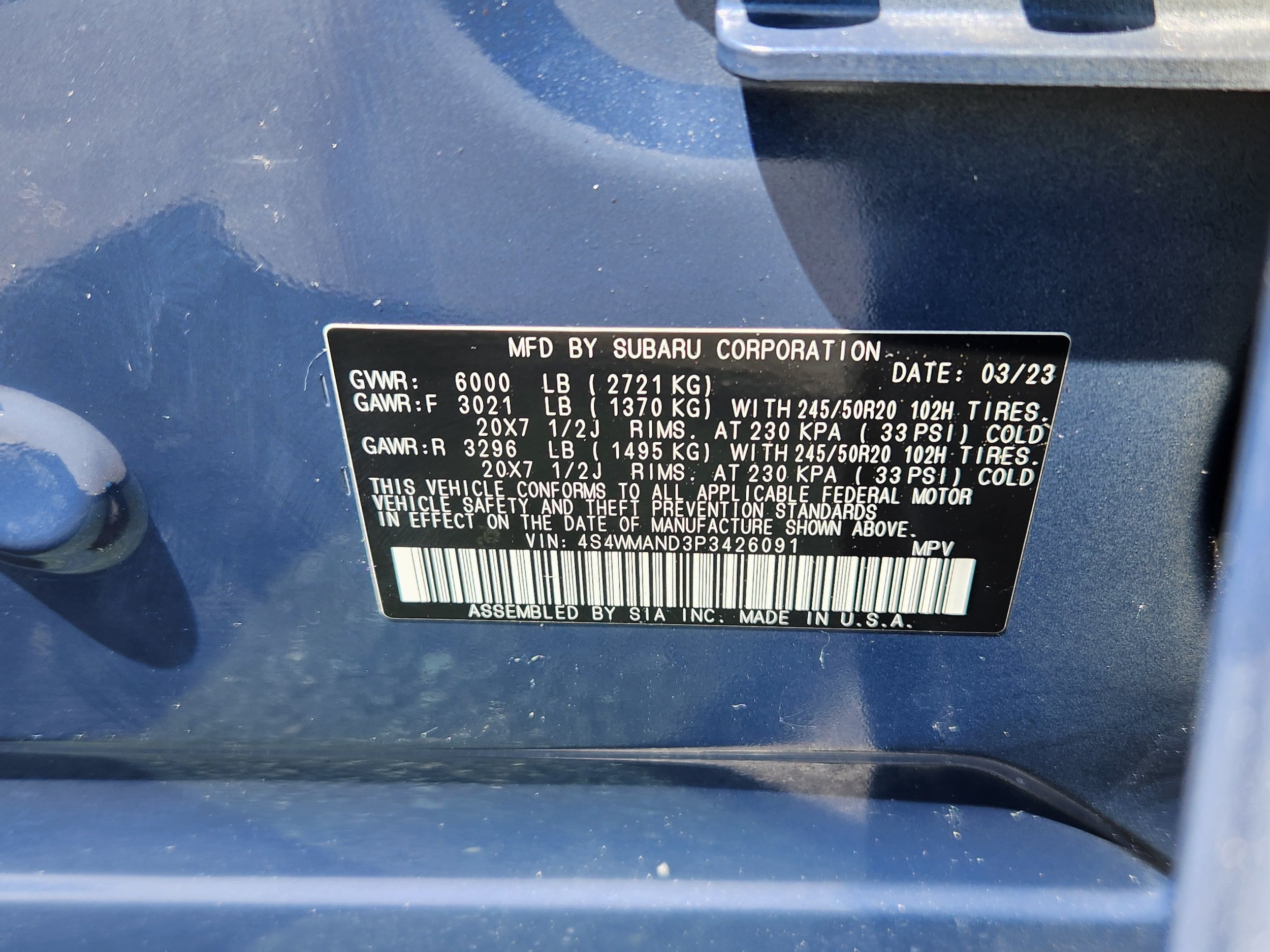 Used 2023 Subaru Ascent Limited AWD/4WD image 25