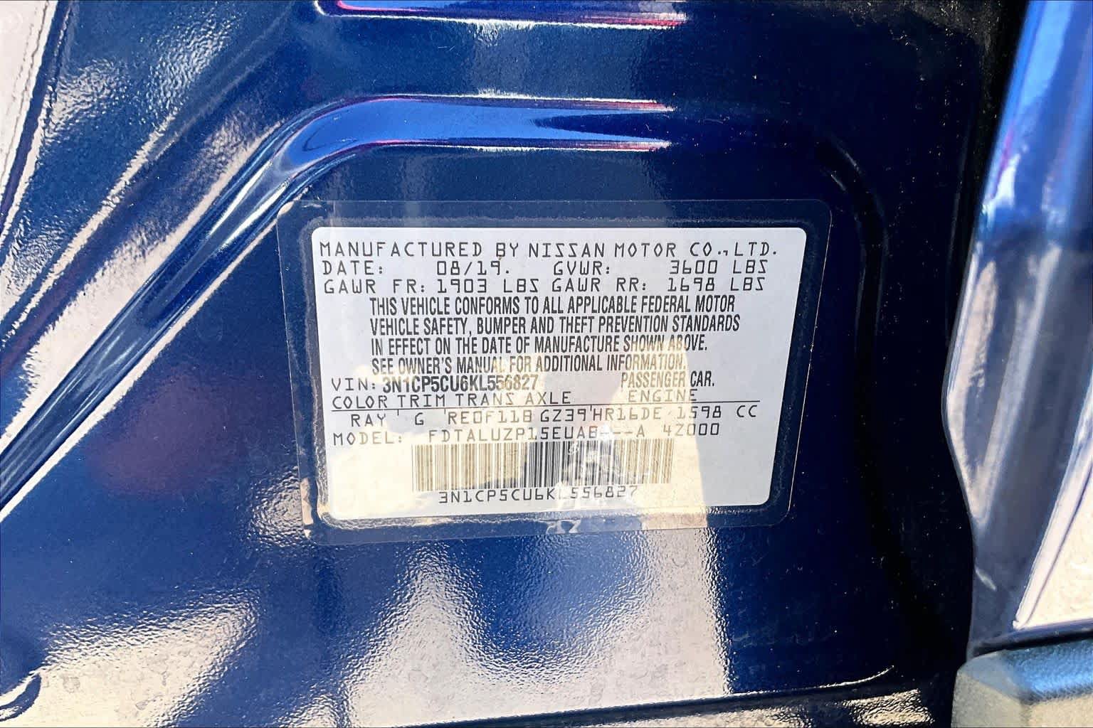 Used 2019 Nissan Kicks SR w/ SR Premium Package FWD image 30