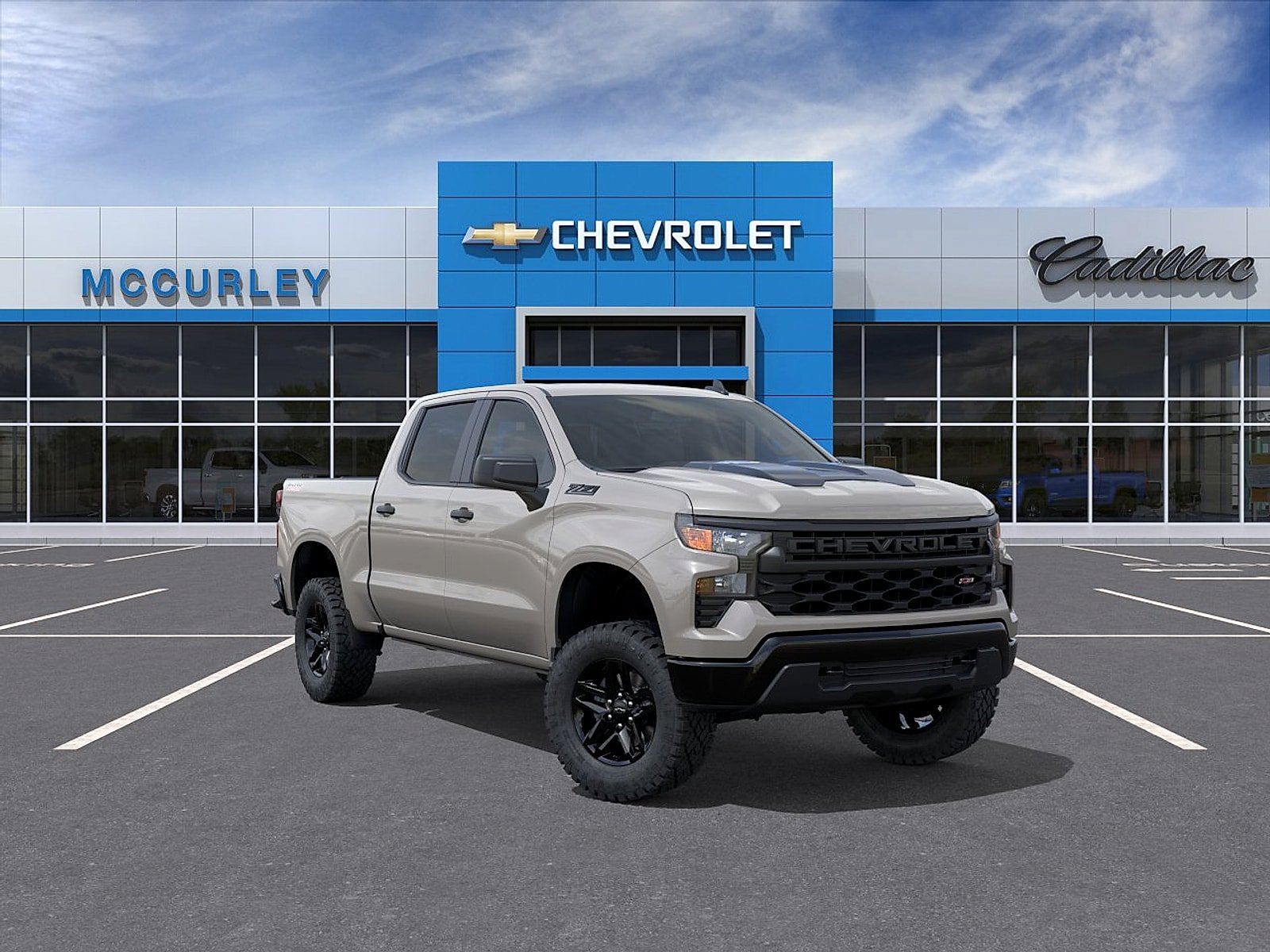 New 2026 Chevrolet Silverado 1500 Custom Trail Boss w/ Dark Appearance Package AWD/4WD image 25
