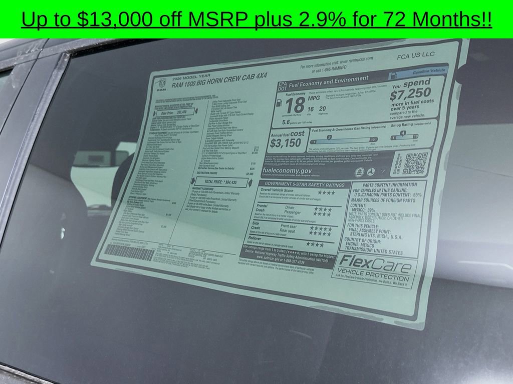 New 2026 RAM 1500 Big Horn image 10