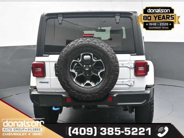 Used 2023 Jeep Wrangler Unlimited Rubicon 4xe w/ Cold Weather Group AWD/4WD image 4
