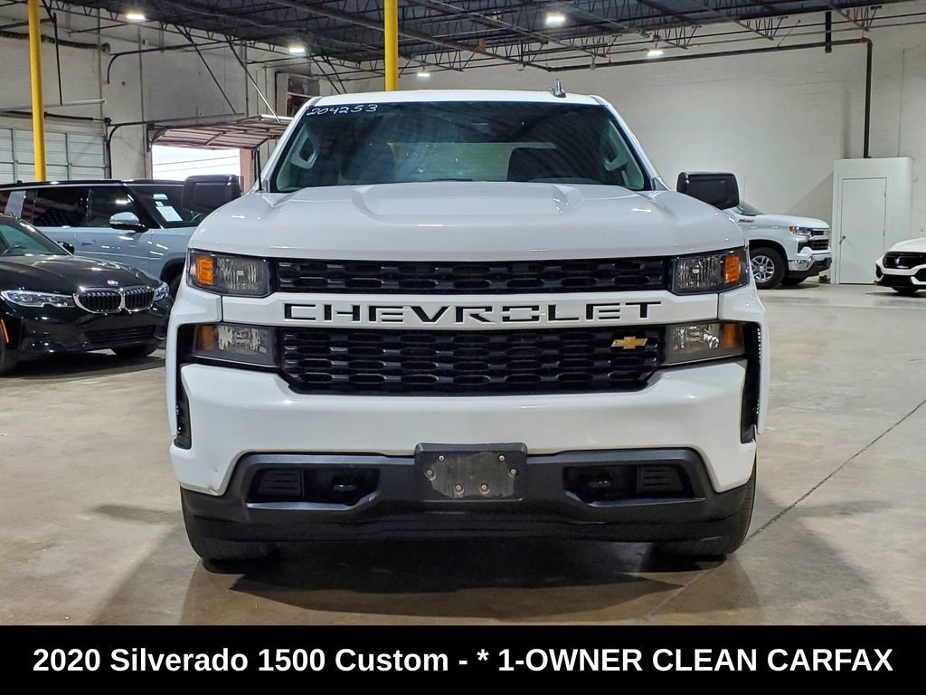Used 2020 Chevrolet Silverado 1500 Custom w/ Custom Value Package RWD image 2