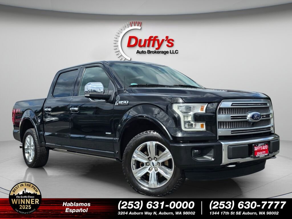 Used 2015 Ford F150 Platinum w/ Technology Package