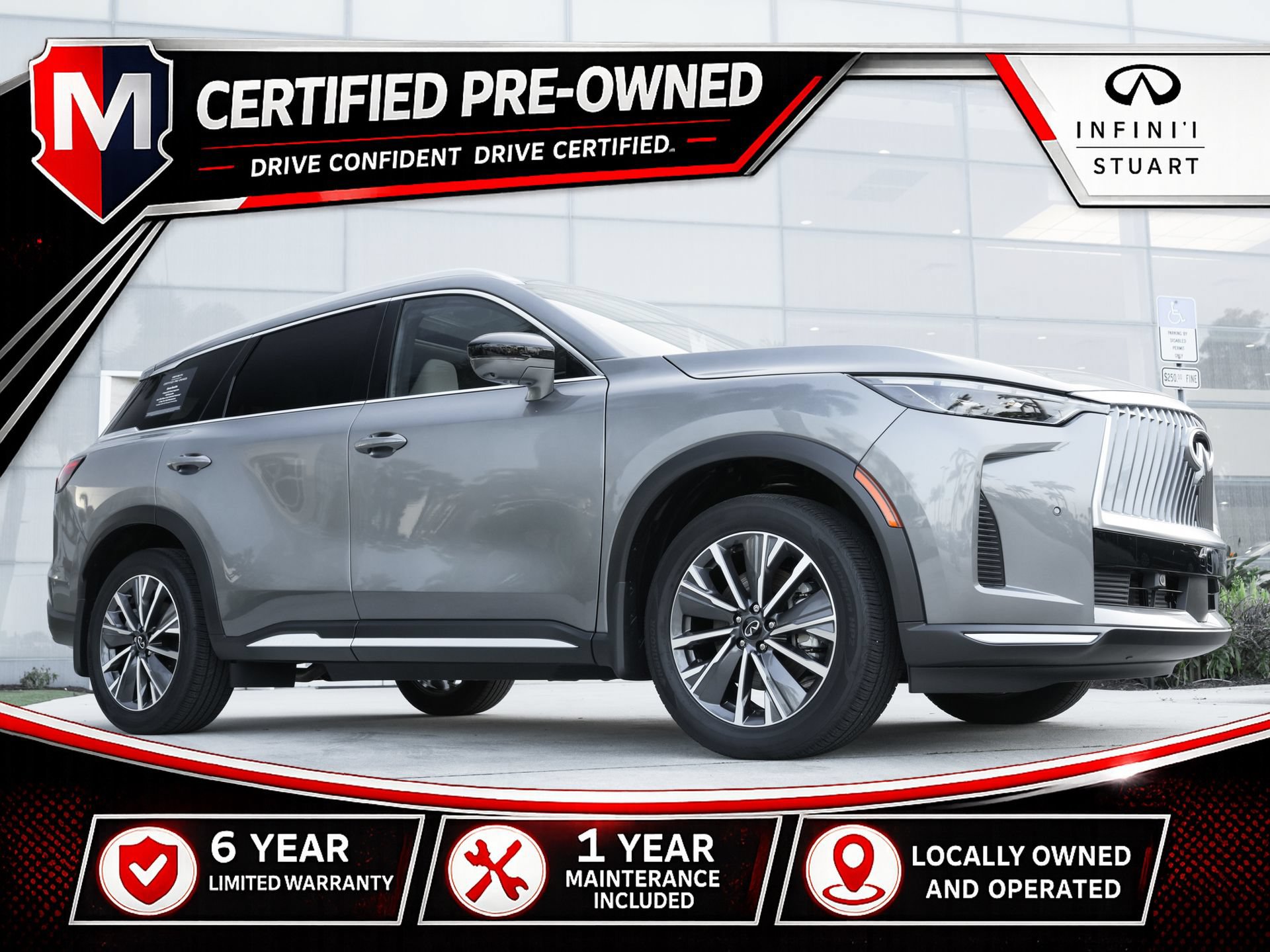 Certified 2026 INFINITI QX60 Luxe w/ Family Package