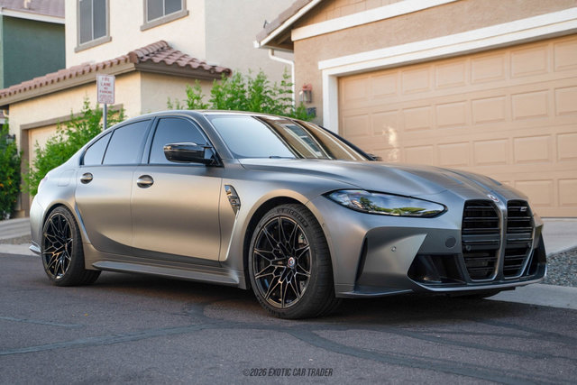 Used 2022 BMW M3 Competition w/ M Carbon Exterior Package AWD/4WD image 12