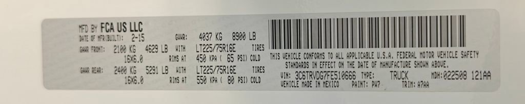 Used 2015 RAM ProMaster 2500 w/ Interior Convenience Group image 36