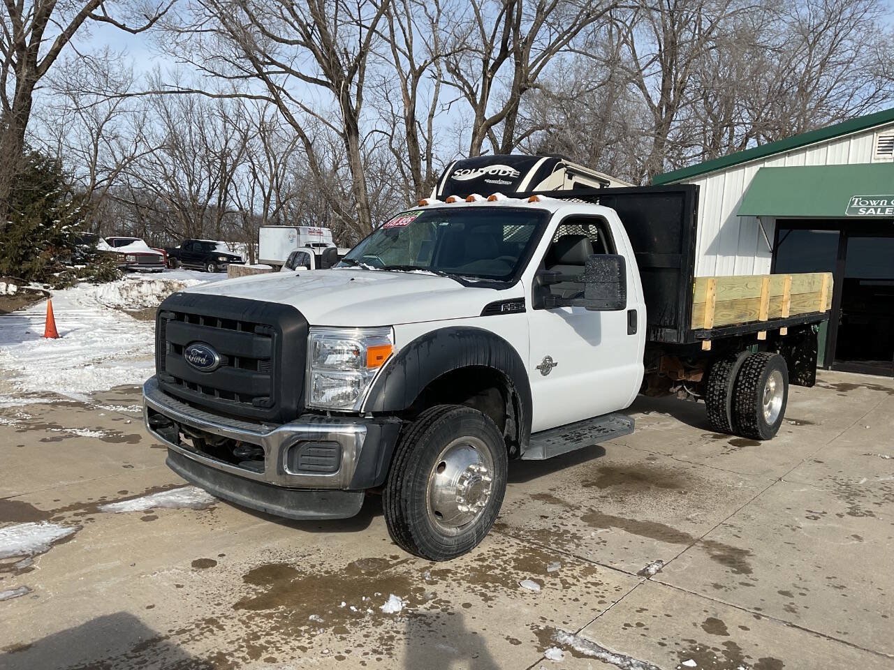 Used 2012 Ford F550 2WD Regular Cab Super Duty w/ Payload Upgrade Pkg image 9