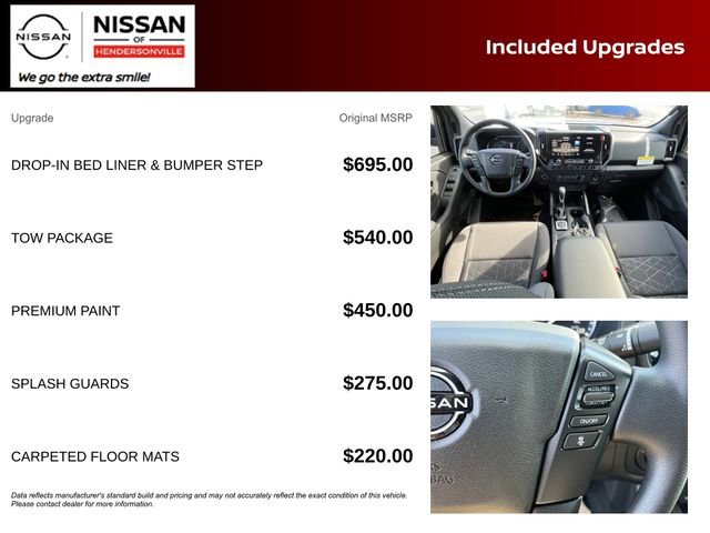 New 2026 Nissan Frontier SV w/ Tow Package image 2