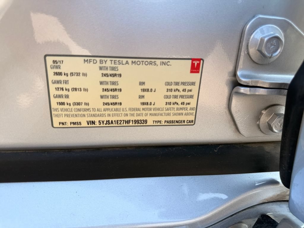 Used 2017 Tesla Model S 75D AWD/4WD image 34