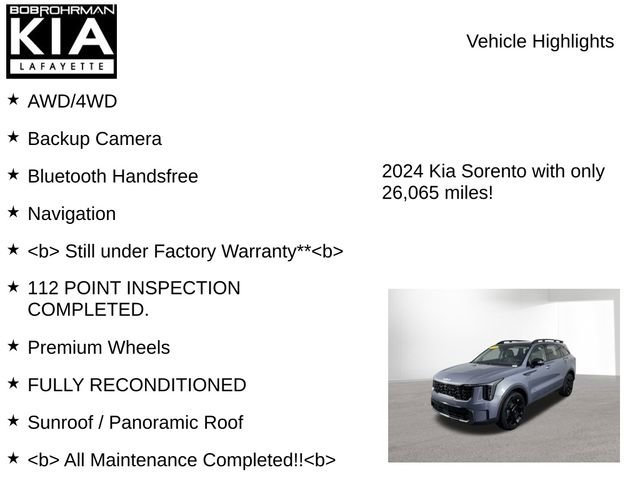 Used 2024 Kia Sorento SX AWD/4WD image 7