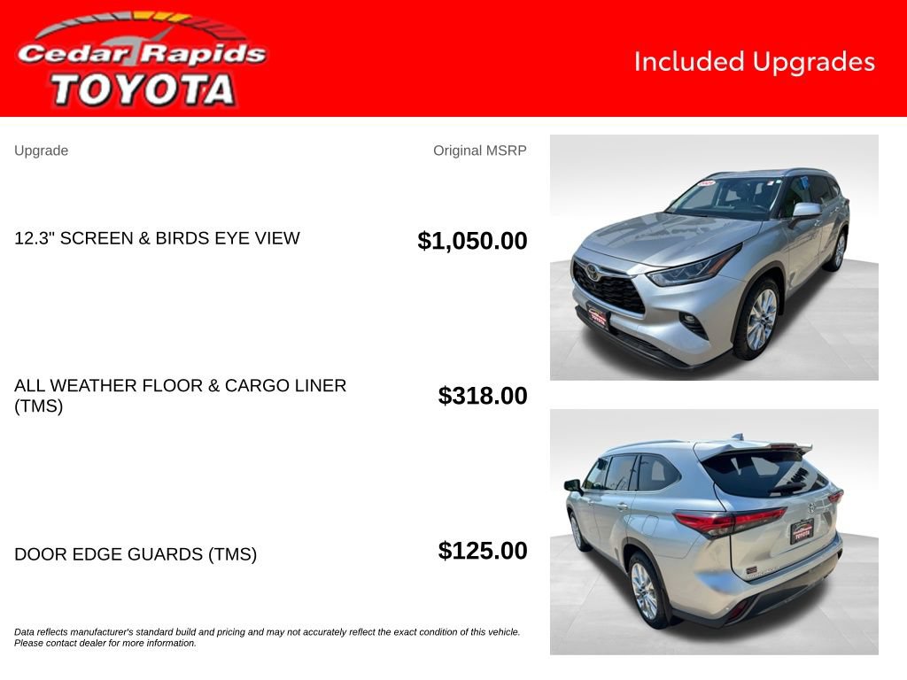 Certified 2021 Toyota Highlander Limited AWD/4WD image 7