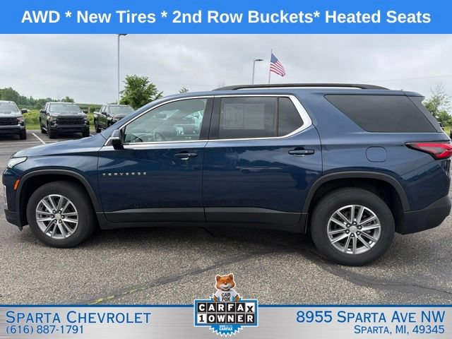 Used 2023 Chevrolet Traverse LT w/ Rear Camera Mirror Package AWD/4WD image 6