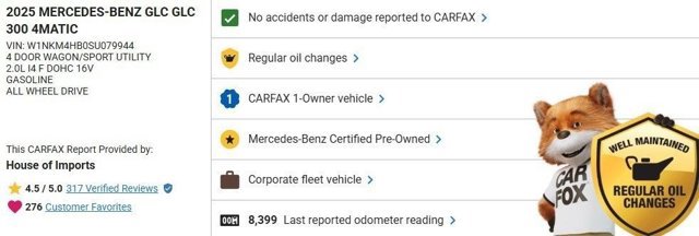 Certified 2025 Mercedes-Benz GLC 300 4MATIC image 3