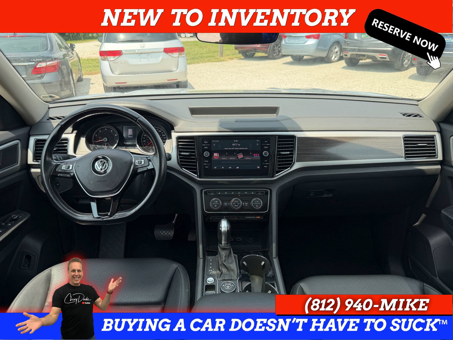 Used 2018 Volkswagen Atlas SEL AWD/4WD image 15