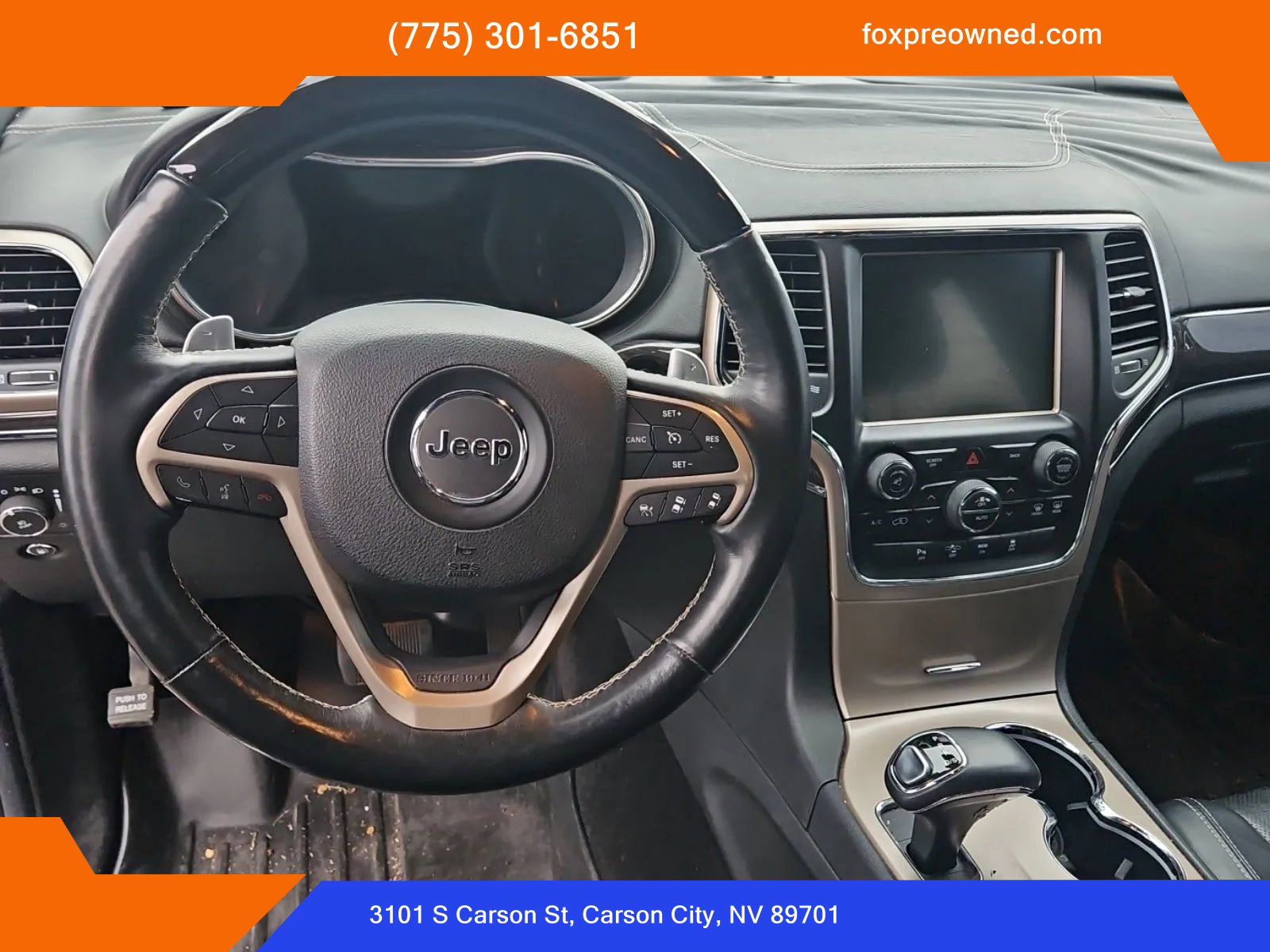 Used 2014 Jeep Grand Cherokee Overland w/ Advanced Technology Group image 10
