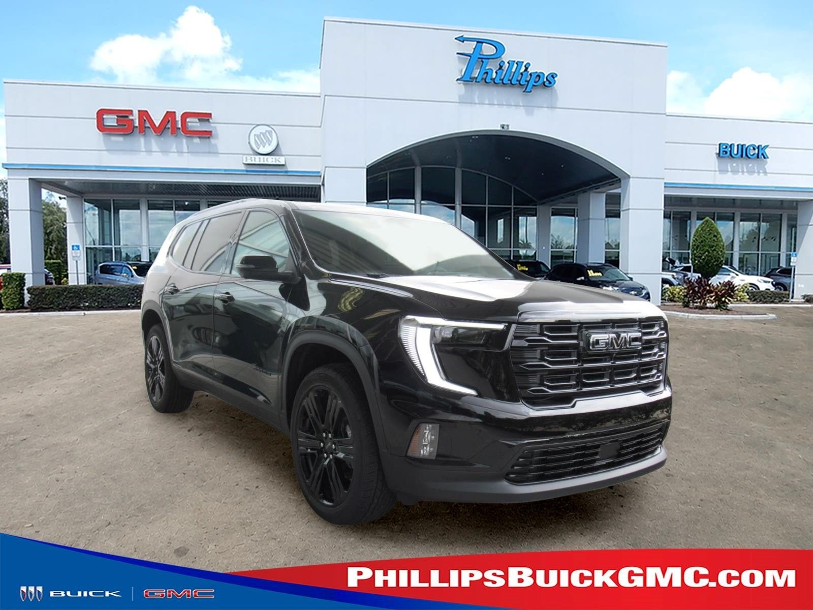 New 2026 GMC Acadia Elevation w/ Black Edition
