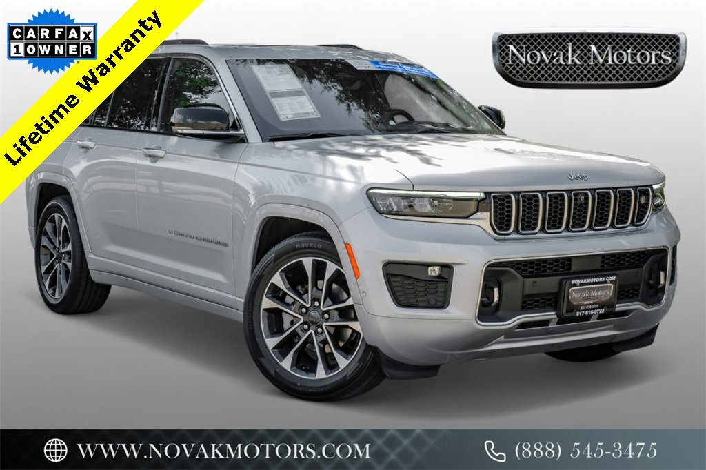 Used 2022 Jeep Grand Cherokee Overland w/ Adv Protech Group III