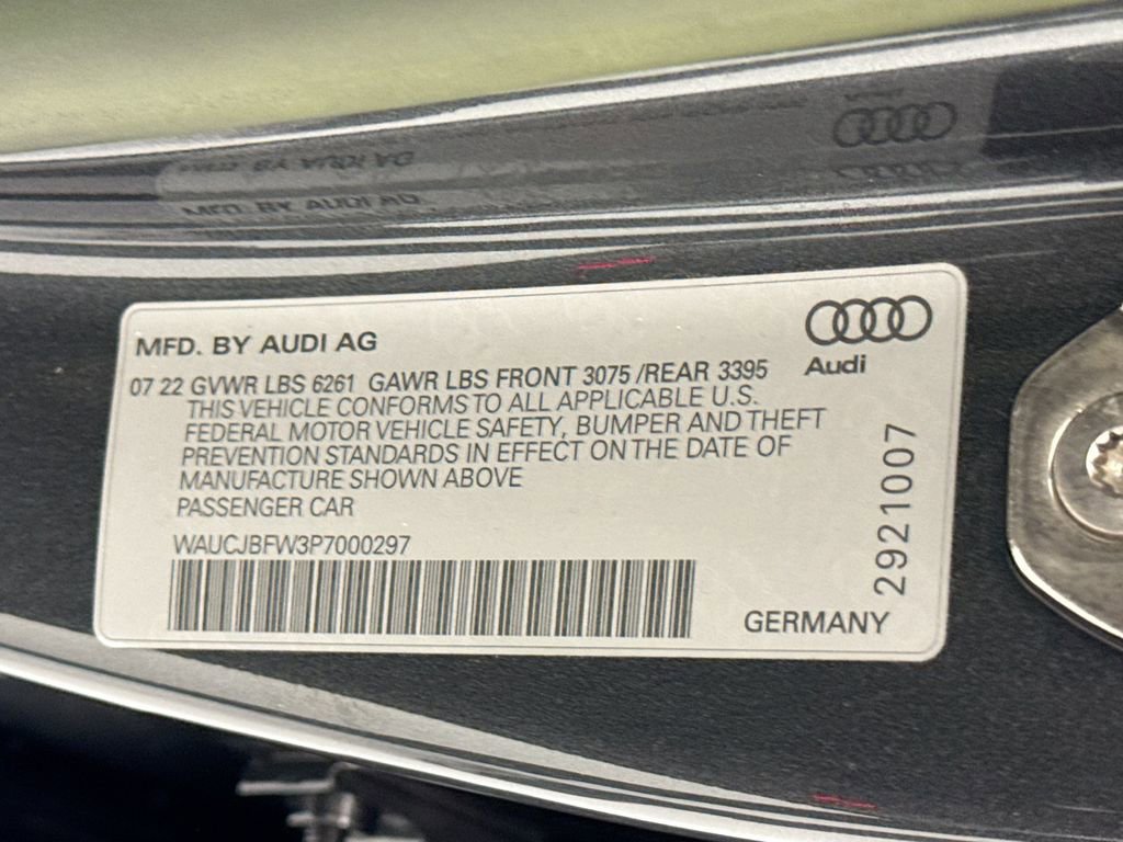 Certified 2023 Audi e-tron GT Premium Plus w/ Performance Package image 33