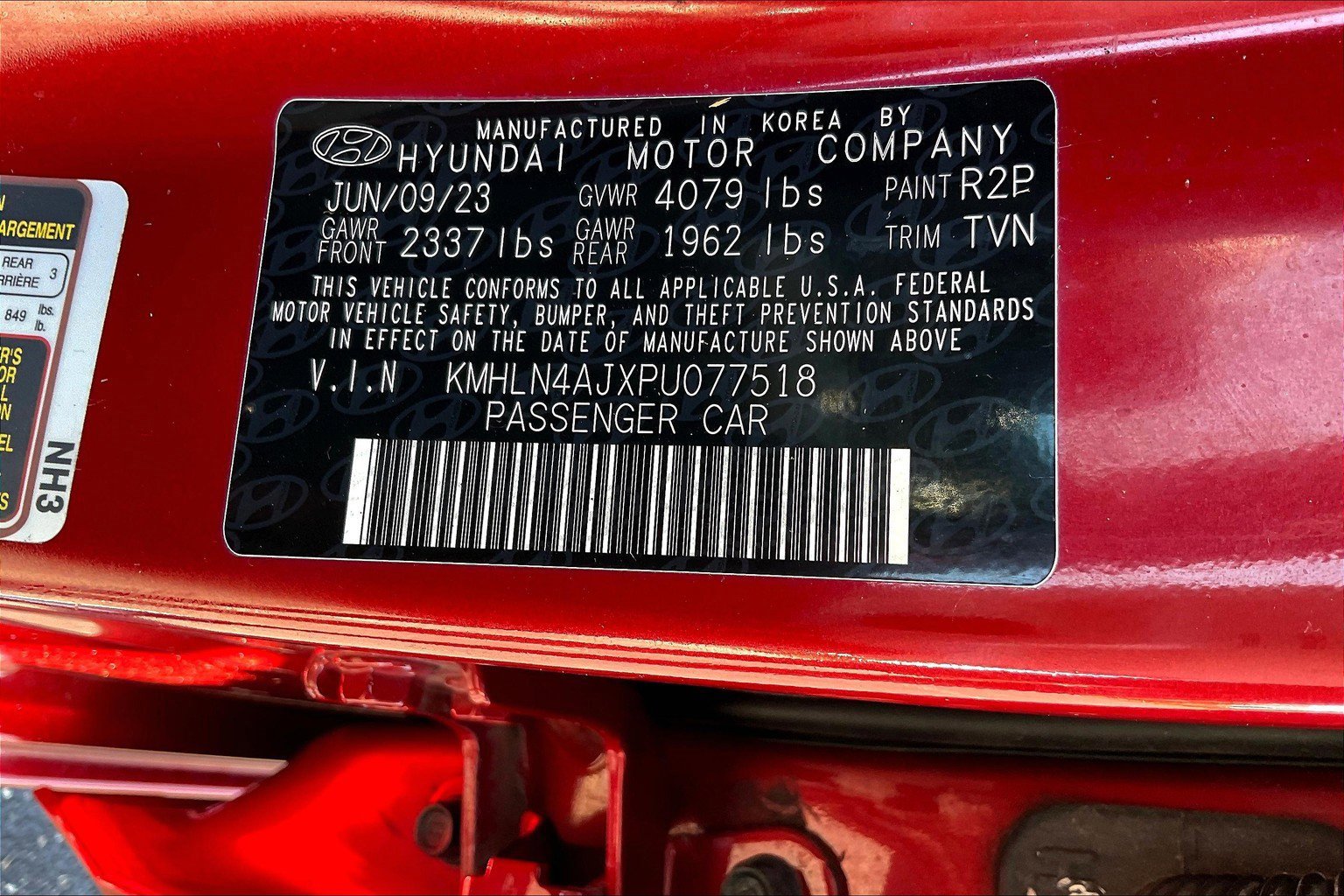 Used 2023 Hyundai Elantra Limited w/ Cargo Package image 33