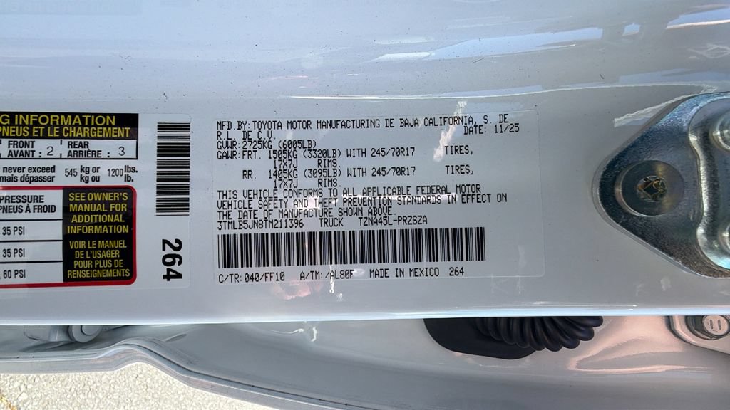 Used 2026 Toyota Tacoma SR5 AWD/4WD image 33