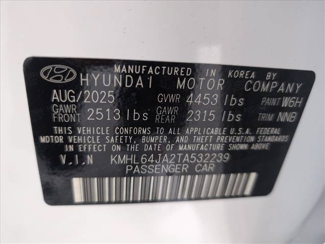 Certified 2026 Hyundai Sonata SEL FWD image 20