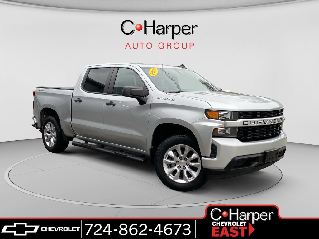 Certified 2021 Chevrolet Silverado 1500 Custom